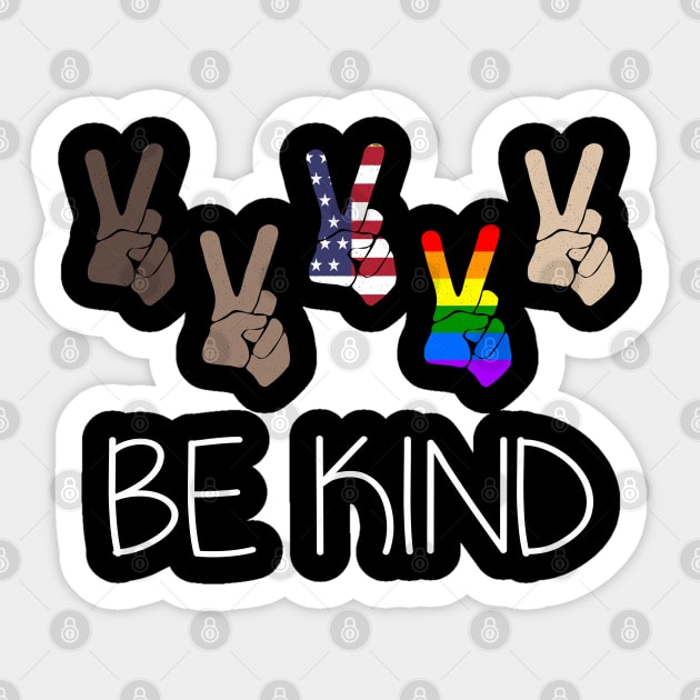 BE KIND Sticker by kevenwal